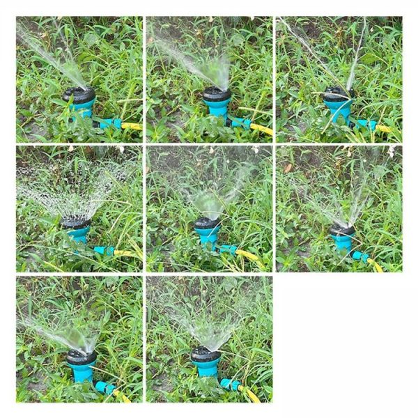 Ground-mounted Rotating Garden Irrigation Sprinkler Head Multi-stage Adjustable Sprinkler (American Thread) - Image 6