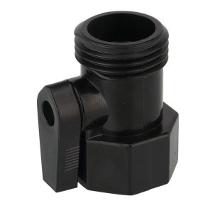 Garden Single-way ABS Handle Ball Valve Garden Hose Connector (American Thread)