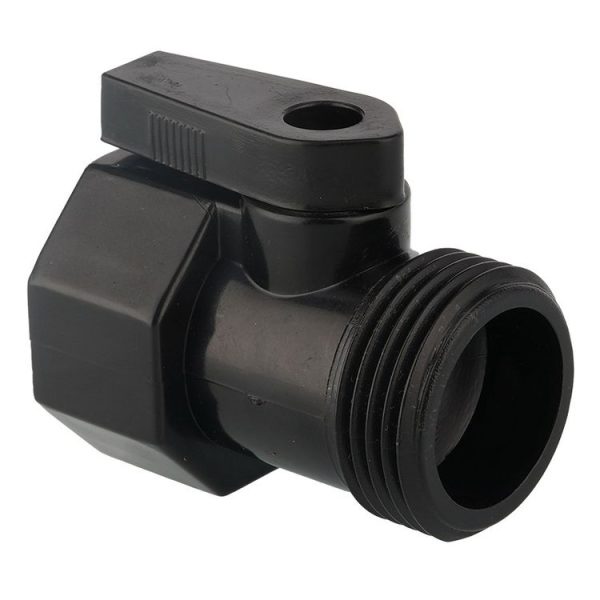 Garden Single-way ABS Handle Ball Valve Garden Hose Connector (American Thread) - Image 2