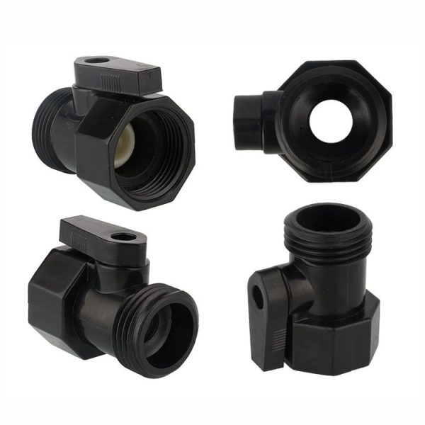 Garden Single-way ABS Handle Ball Valve Garden Hose Connector (American Thread) - Image 5