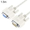 JINGHUA B110 Male To Female DB Cable RS232 Serial COM Cord Printer Device Connection Line, Size: 1.5m (Beige)