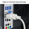 JINGHUA B110 Male To Female DB Cable RS232 Serial COM Cord Printer Device Connection Line, Size: 1.5m (Beige) - Image 9