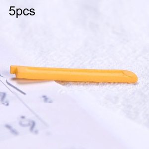 5pcs Micro Landscape Simulation Musical Instrument Resin Ornament Miniature Desktop Decoration, Style: No.1 Bow