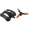 Three-prong Sprinkler Garden Lawn Rotating Sprinkler (Orange) - Image 4