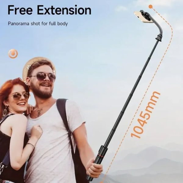 L20 Magnetic Bluetooth Selfie Stick Phone Holder Desktop Tripod Without Fill Light - Image 10