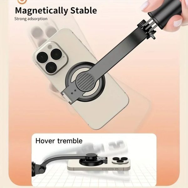 L20 Magnetic Bluetooth Selfie Stick Phone Holder Desktop Tripod Without Fill Light - Image 5