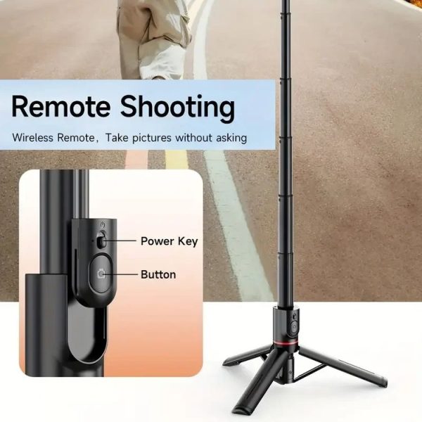 L20 Magnetic Bluetooth Selfie Stick Phone Holder Desktop Tripod Without Fill Light - Image 9