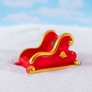 Micro Landscape Christmas Decorations Accessories Desktop Small Ornaments, Style: No.12 Seat
