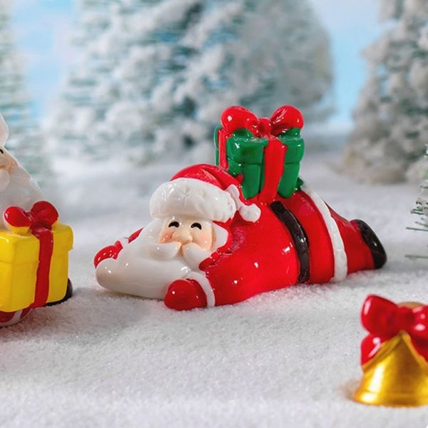 Micro Landscape Christmas Decorations Accessories Desktop Small Ornaments, Style: No.12 Seat - Image 6