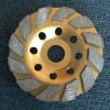 100mm Concrete Stone Diamond Grinding And Polishing Blades Ceramic Grinder Machine Fan Shape Grinding Wheel, Specification: A Level Coarse Tooth