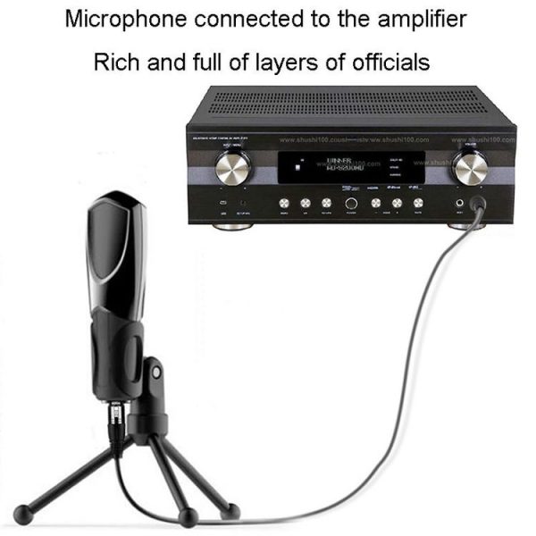 JINGHUA 6.5 Male To Female XLR Audio Cable 6.35 Three Core Balanced Microphone Mixer, Size: 1.5m (Black) - Image 4