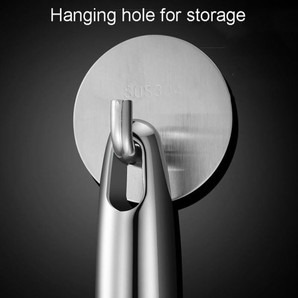 Kacheeg 304 Stainless Steel Soymilk Spoon Kitchen Oil Filter Ladle, Size: 8 x 25cm - Image 5