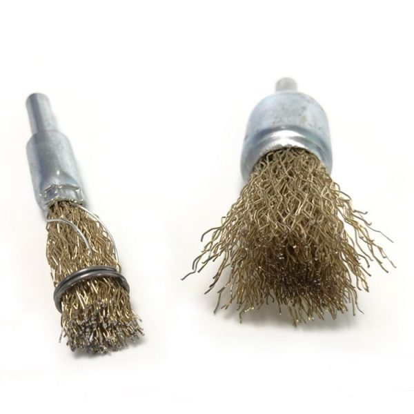 10x6x25mm 5pcs Wire Brush Industrial Grade Stainless Steel Rust Removal Wire Brush - Image 3
