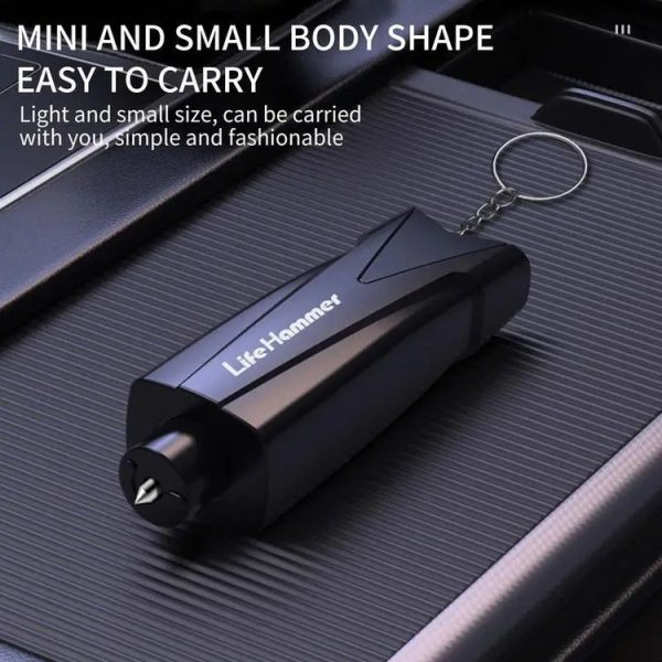 Multifunctional Vehicle Safety Hammer Emergency Window Breaker (Blue) - Image 5