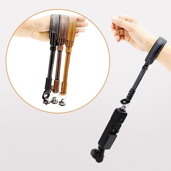 Camera Gimbal Hand Strap Handheld Stabilizer Accessories Wrist Strap For DJI OSMO Pocket 3 / OM 3 / OM 4 / OM 5 / OM 6 (Brown) - Image 2