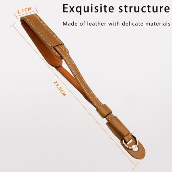 Camera Gimbal Hand Strap Handheld Stabilizer Accessories Wrist Strap For DJI OSMO Pocket 3 / OM 3 / OM 4 / OM 5 / OM 6 (Brown) - Image 3