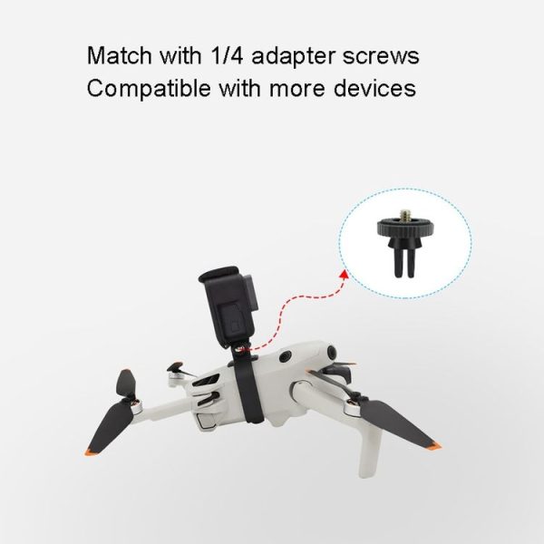 DJI Mini 4 PRO / Mini 3 PRO / Mini 3 Upper Expansion Bracket 1 / 4 Screws for Tripod Accessories - Image 7