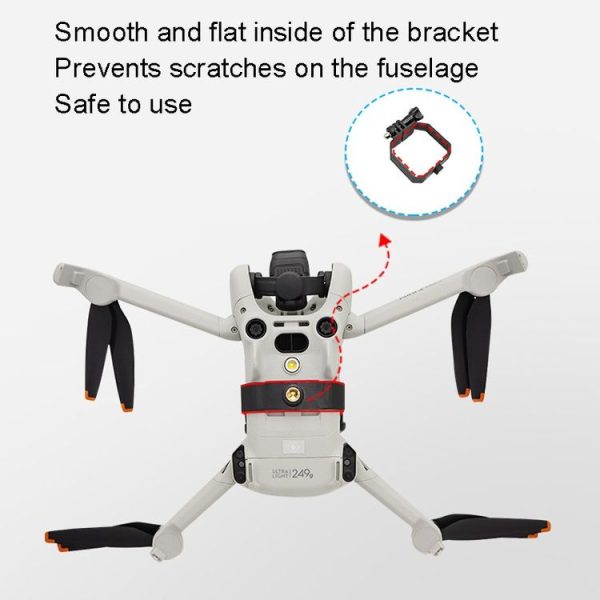 DJI Mini 4 PRO / Mini 3 PRO / Mini 3 Upper Expansion Bracket 1 / 4 Screws for Tripod Accessories - Image 8