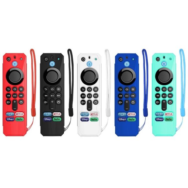 Amazon Alexa Voice Remote 3rd Gen Anti-Fall And Protective Cover TV Remote Control (White) - Image 4