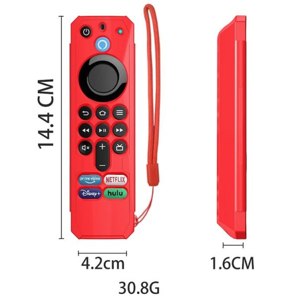 Amazon Alexa Voice Remote 3rd Gen Anti-Fall And Protective Cover TV Remote Control (White) - Image 5