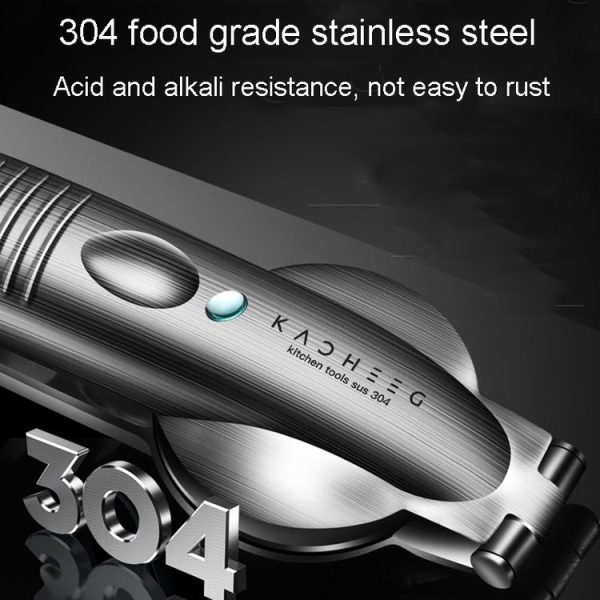 Kacheeg 304 Stainless Steel Chestnut Opener Cross Opening Chestnut Shelling Peeler With 2 Steel Fingers, Style: Classical Model - Image 4