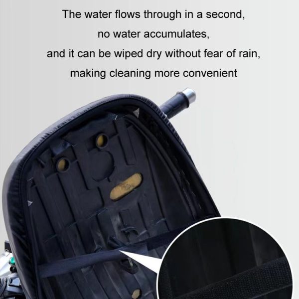 50-70cm Electric Vehicle Double-sided Thickened Scratch-resistant Plus Velvet Warm Seat Cushion - Image 5