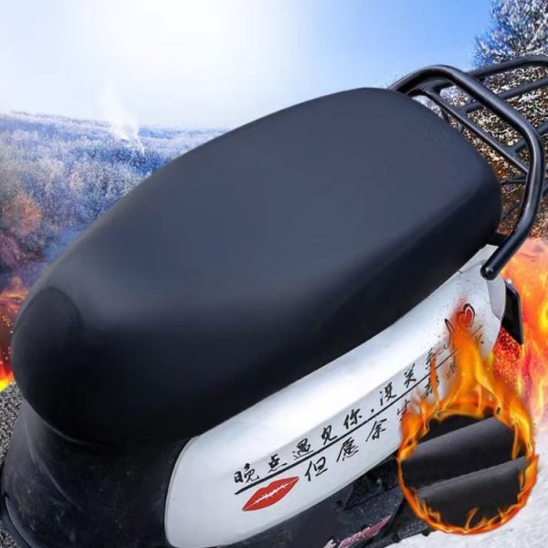50-70cm Electric Vehicle Double-sided Thickened Scratch-resistant Plus Velvet Warm Seat Cushion - Image 8