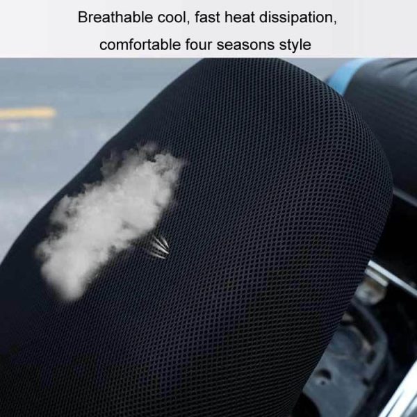 80x60cm Electric Vehicle Motorcycle Seat Cushion Thickened Sun Protection Cover - Image 6