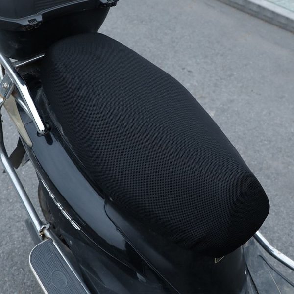 80x60cm Electric Vehicle Motorcycle Seat Cushion Thickened Sun Protection Cover - Image 7