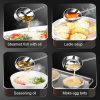 Kacheeg Stainless Steel Hot Oil Skillet Kitchen Small Oil Pouring Spoon, Style: Glossy - Image 10