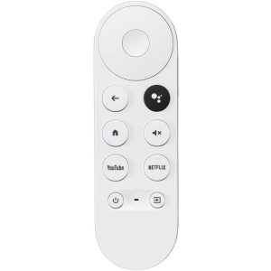 Google G9N9N Television Set-top Box Bluetooth Voice Remote Control (White)