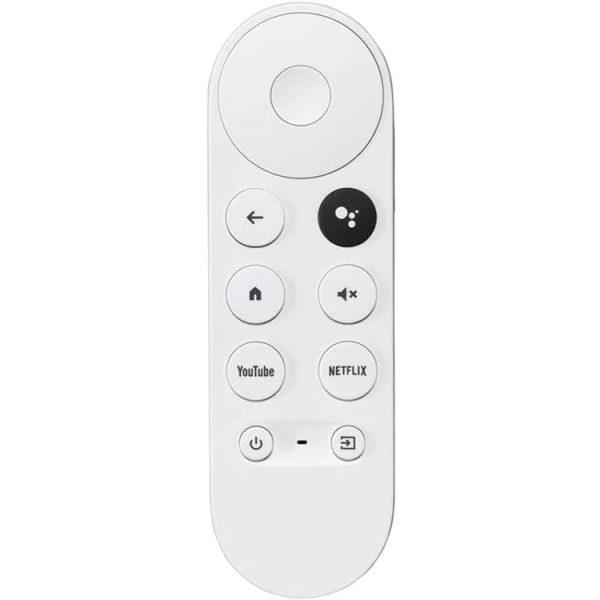 Google G9N9N Television Set-top Box Bluetooth Voice Remote Control (White)