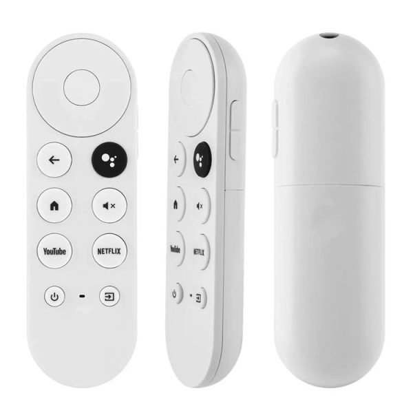 Google G9N9N Television Set-top Box Bluetooth Voice Remote Control (White) - Image 2