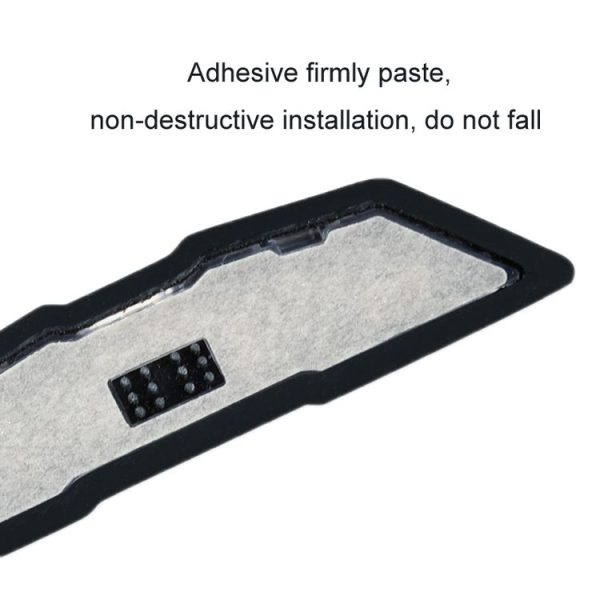 Automobile Static Eliminator Multifunctional Wear-Resistant Anti-Collision Strip (Black) - Image 3