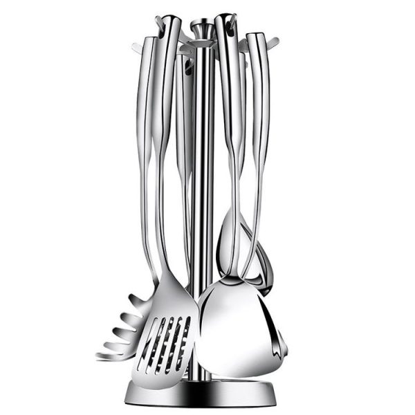 Kacheeg Household Stainless Steel Spatula Kitchenware Kitchen Cooking Tools, Style: Spatula - Image 3