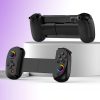 D8 Mobile Phone Stretch Band Light Gamepad Dual Hall Wireless Bluetooth Somatic Vibration Grip for PC / Android / IOS / Tablet / PS3 / PS4 / Switch, Color: Black