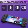 D8 Mobile Phone Stretch Band Light Gamepad Dual Hall Wireless Bluetooth Somatic Vibration Grip for PC / Android / IOS / Tablet / PS3 / PS4 / Switch, Color: Black - Image 12