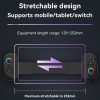 D8 Mobile Phone Stretch Band Light Gamepad Dual Hall Wireless Bluetooth Somatic Vibration Grip for PC / Android / IOS / Tablet / PS3 / PS4 / Switch, Color: Black - Image 4