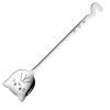Kacheeg Stainless Steel Cats Spoon Cute Coffee Dessert Ladle Stirring Stick, Style: Smile