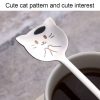 Kacheeg Stainless Steel Cats Spoon Cute Coffee Dessert Ladle Stirring Stick, Style: Smile - Image 8