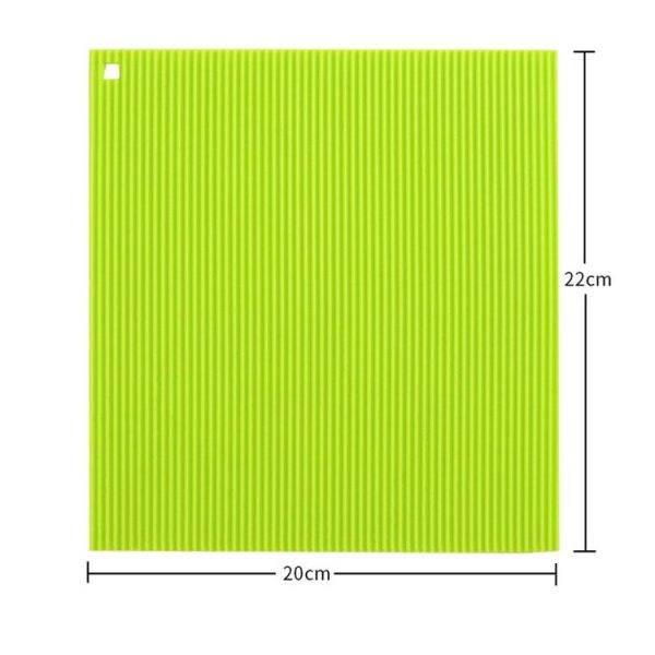 Silicone Sushi Curtain Hand Roll Mold Double-sided Kimbap Tool (Green) - Image 10