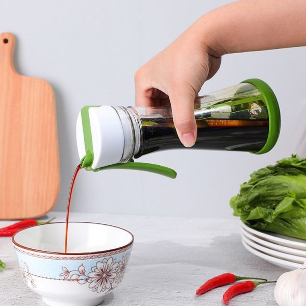 Salad Mixing Cup Vinegar Sauce Shaker Bottle with Scale for Kitchen 101-200ml - Image 3
