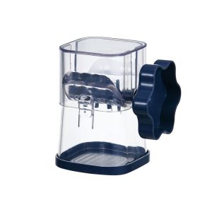 Nut Chocolate Manual Crusher Food Chopper Grinder for Making Toppings (Navy Blue)