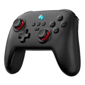 Wireless Bluetooth Gamepad With Wakeup Vibration Body Gamepad For Switch / Android / Apple / PC (Black)