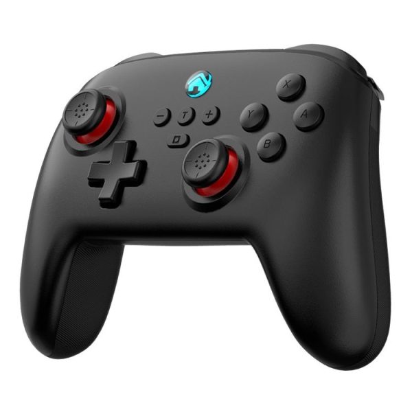 Wireless Bluetooth Gamepad With Wakeup Vibration Body Gamepad For Switch / Android / Apple / PC (Black)
