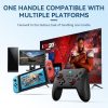 Wireless Bluetooth Gamepad With Wakeup Vibration Body Gamepad For Switch / Android / Apple / PC (Black) - Image 13