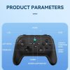 Wireless Bluetooth Gamepad With Wakeup Vibration Body Gamepad For Switch / Android / Apple / PC (Black) - Image 4