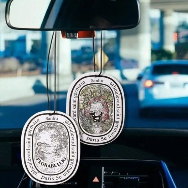 Diptyque Car Solid Fragrance Tablets Aromatherapy Cards (Random Scent Pattern Delivery) - Image 5