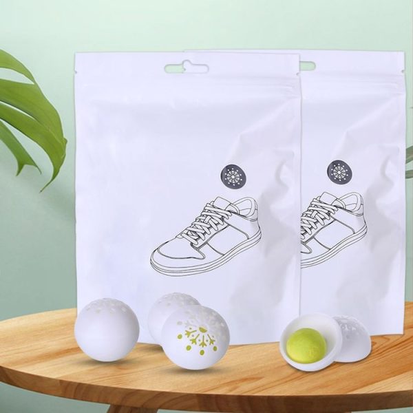 Hollow Ball-Shape Shoe Cabinet Sterilization and Deodorant Home Freshener Aromatherapy (6pcs / Bag) - Image 2