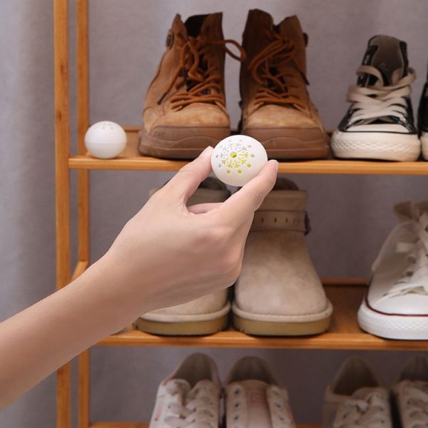 Hollow Ball-Shape Shoe Cabinet Sterilization and Deodorant Home Freshener Aromatherapy (6pcs / Bag) - Image 5